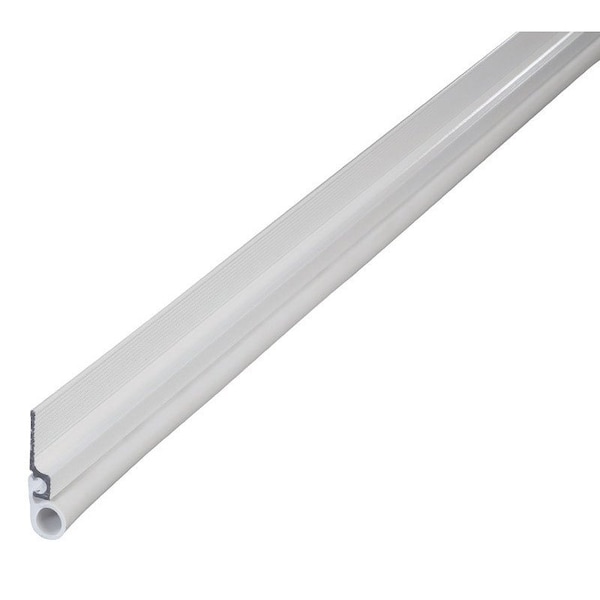 Tower Sealants M-D Building Products CINCH White Aluminum/Vinyl Door Set Seal For Top/Side Seal 84 in. L X 0.25 in. 43343 - main